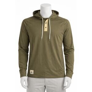 Pendleton Men’s Medium Performance Hoodie | Olive Green Technical Pullover | NWT